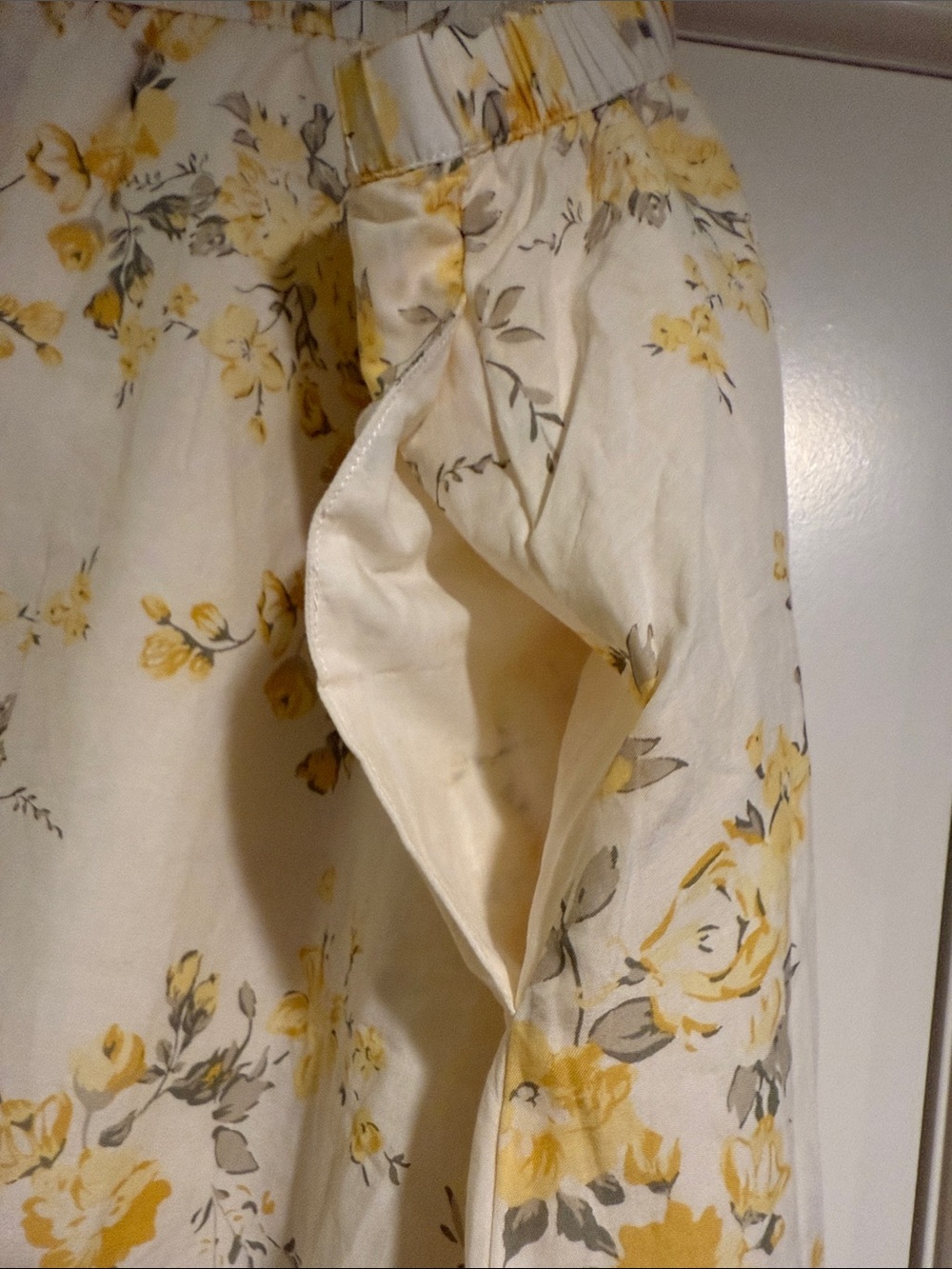 a new day Yellow Floral A-Line Maxi Skirt - Picture 2 of 9